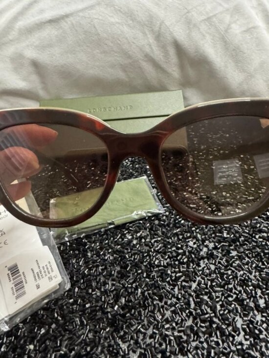 Longchamp Women\'s 51mm Red Havana Sunglasses LO686S-518 (51-20-140) Free Ship!! main image 7